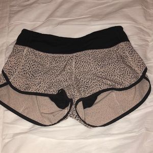 Lulu lemon running shorts
